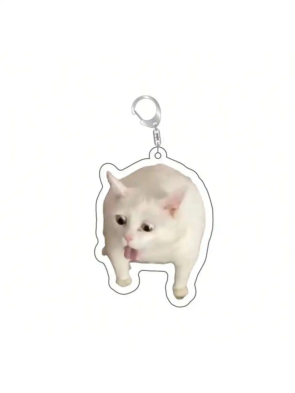 Silly Cat Dog Goat Animal Keychain MEMES Phone/Bag/Wallet Charm - ARTORIA
