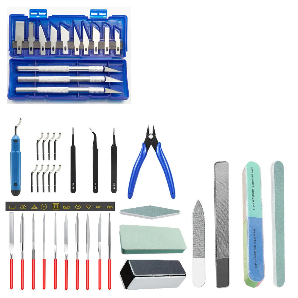 Modeler Tools Kit for Car/Toy/Gundam Model Building