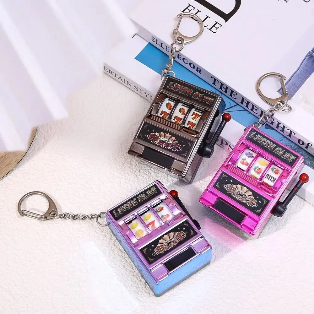 MINI Fruit Slot Casino Keychain Bag Charm Gifts for Kids and Adults - ARTORIA