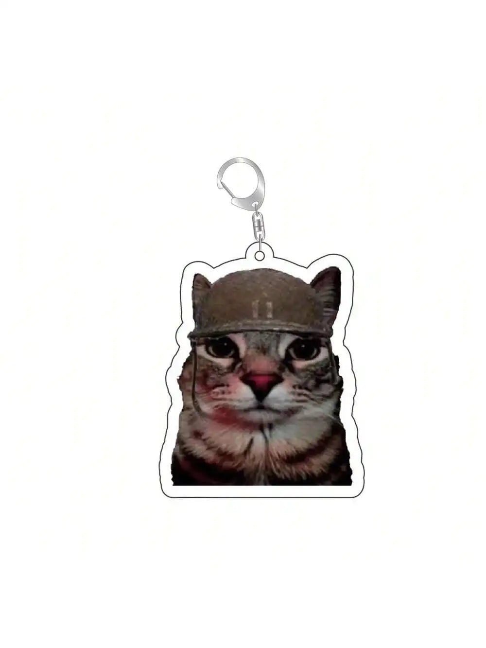 Silly Cat Dog Goat Animal Keychain MEMES Phone/Bag/Wallet Charm - ARTORIA