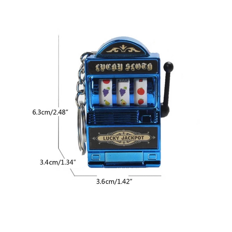 MINI Fruit Slot Casino Keychain Bag Charm Gifts for Kids and Adults - ARTORIA