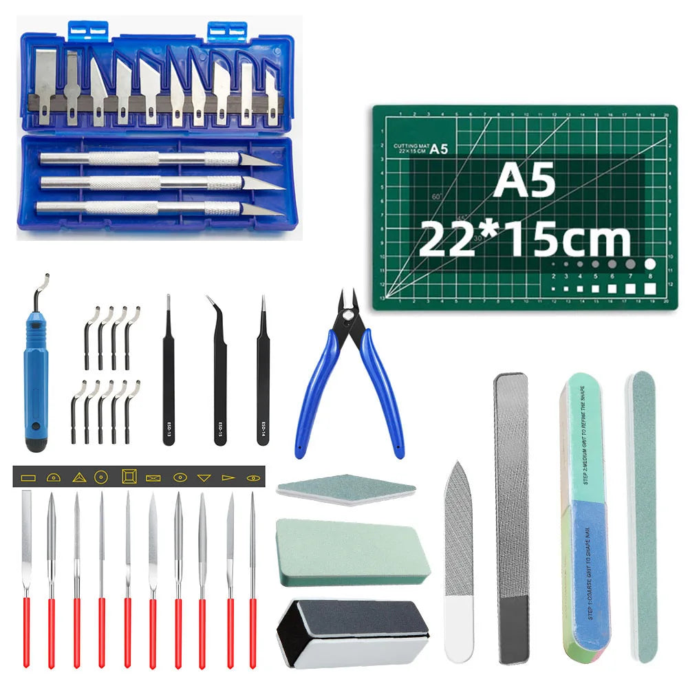 Modeler Tools Kit for Car/Toy/Gundam Model Building