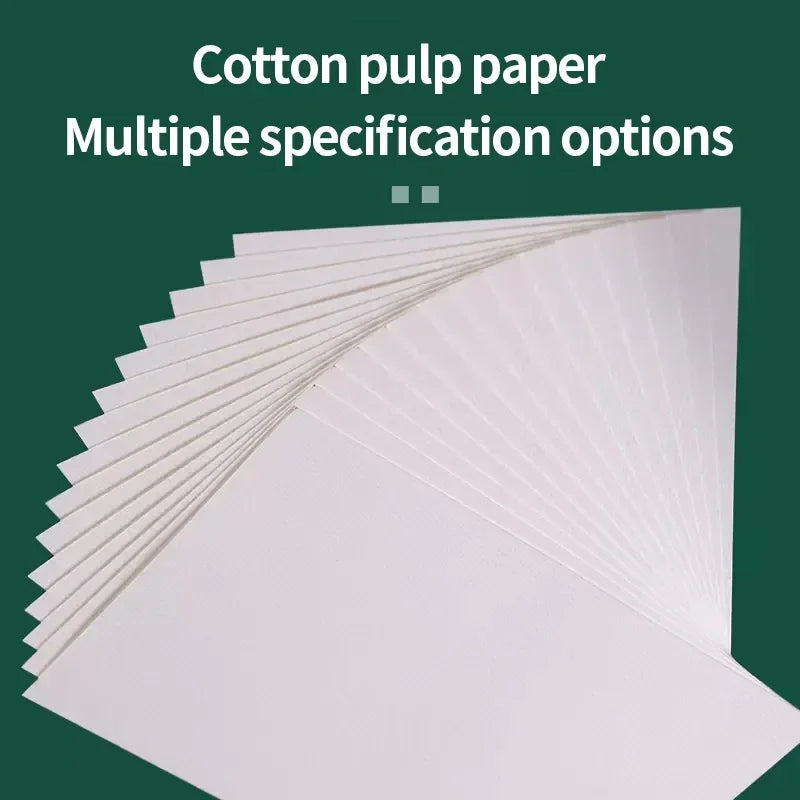 100% Cotton Watercolor Paper Pad – 20 Sheets, 200–300gsm - ARTORIA