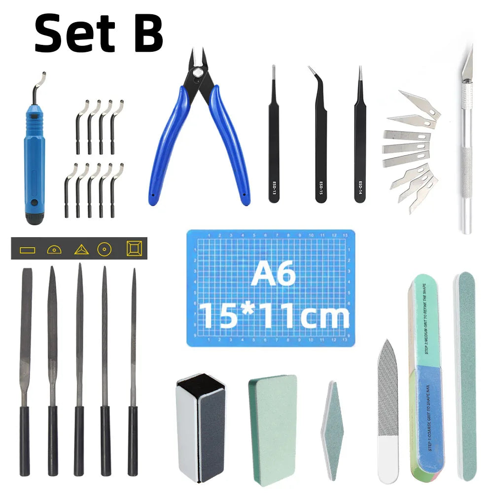 Modeler Tools Kit for Car/Toy/Gundam Model Building