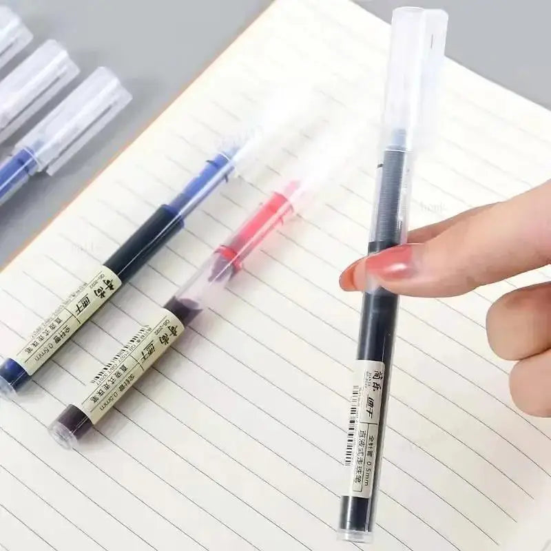 FAST DRYING 10pcs/set 0.5mm Roller Pen Black/Red/Blue ink - ARTORIA