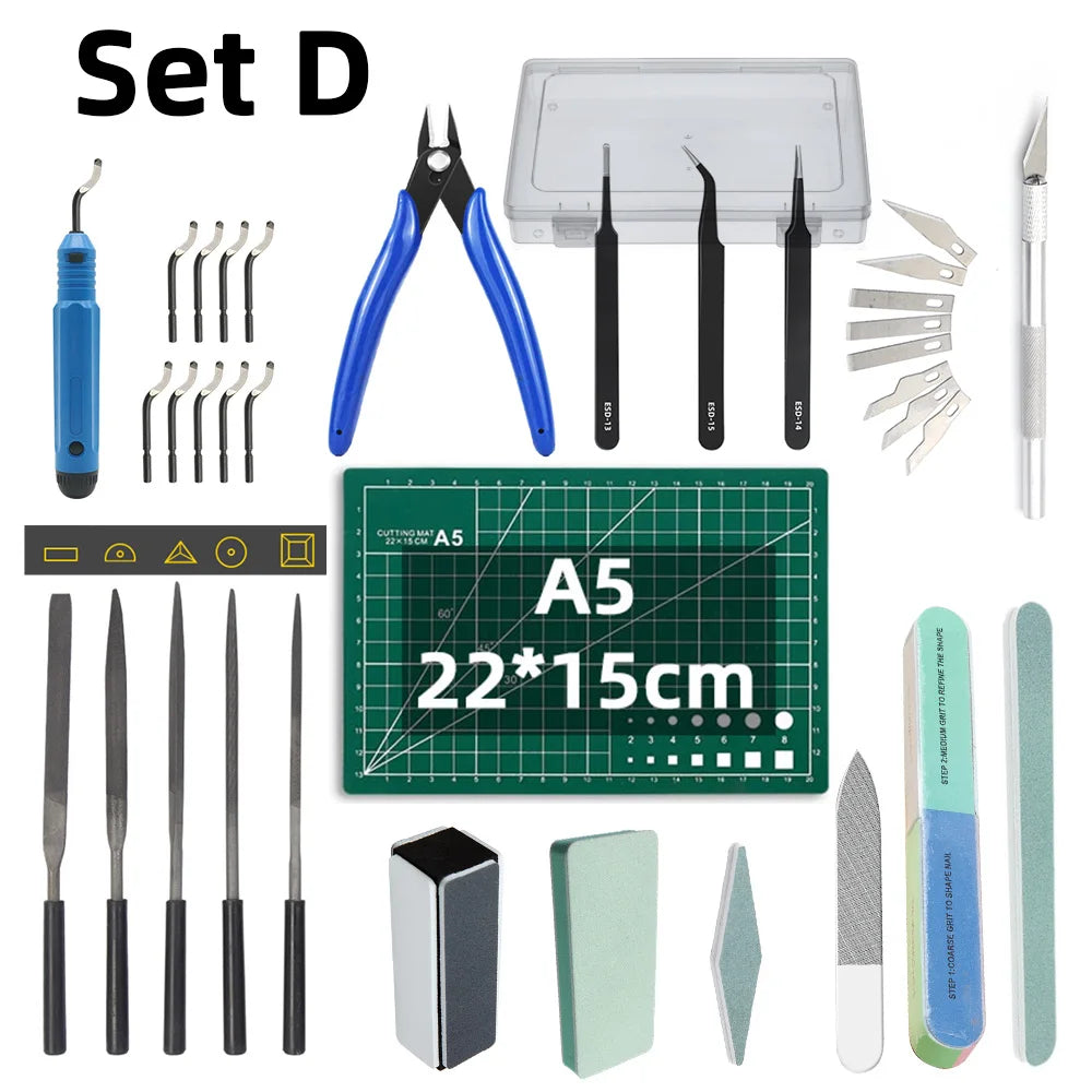 Modeler Tools Kit for Car/Toy/Gundam Model Building