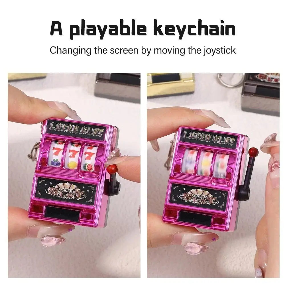MINI Fruit Slot Casino Keychain Bag Charm Gifts for Kids and Adults - ARTORIA