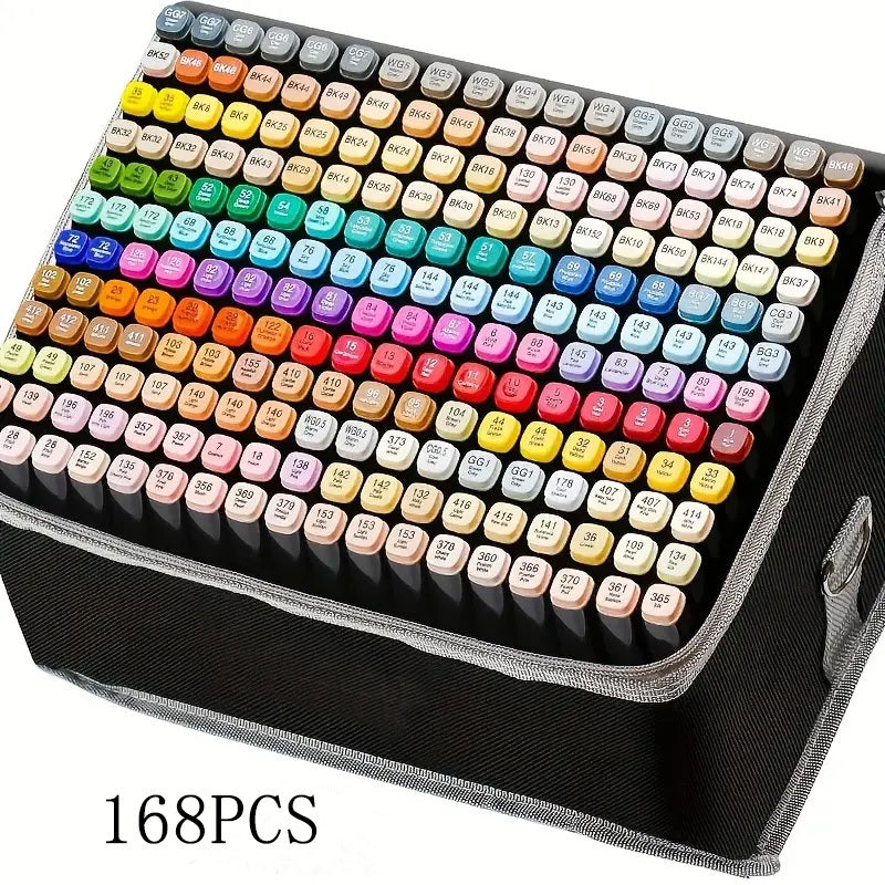 168-colors Pigmented Markers - ARTORIA