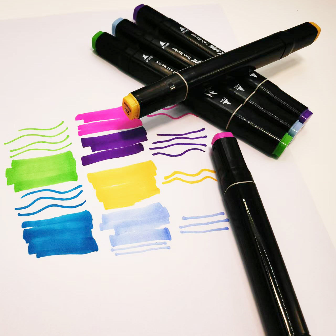 168-colors Pigmented Markers - ARTORIA