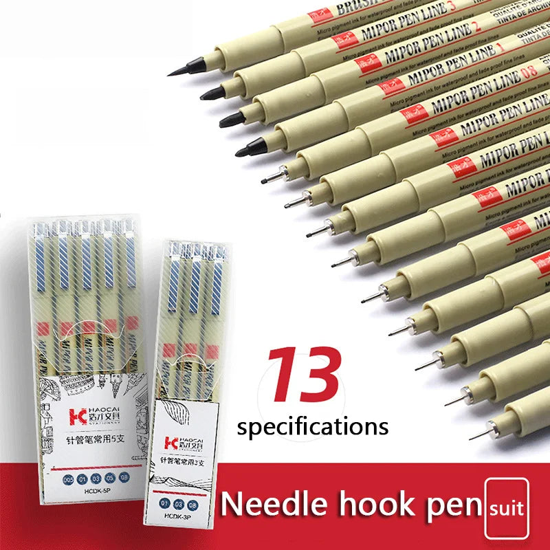 Fineliner Drawing Pen Set – Precision Markers for Manga & Illustration - ARTORIA
