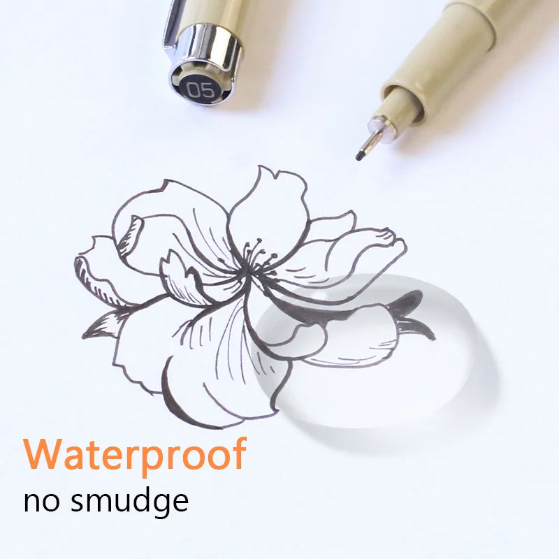 Fineliner Drawing Pen Set – Precision Markers for Manga & Illustration - ARTORIA
