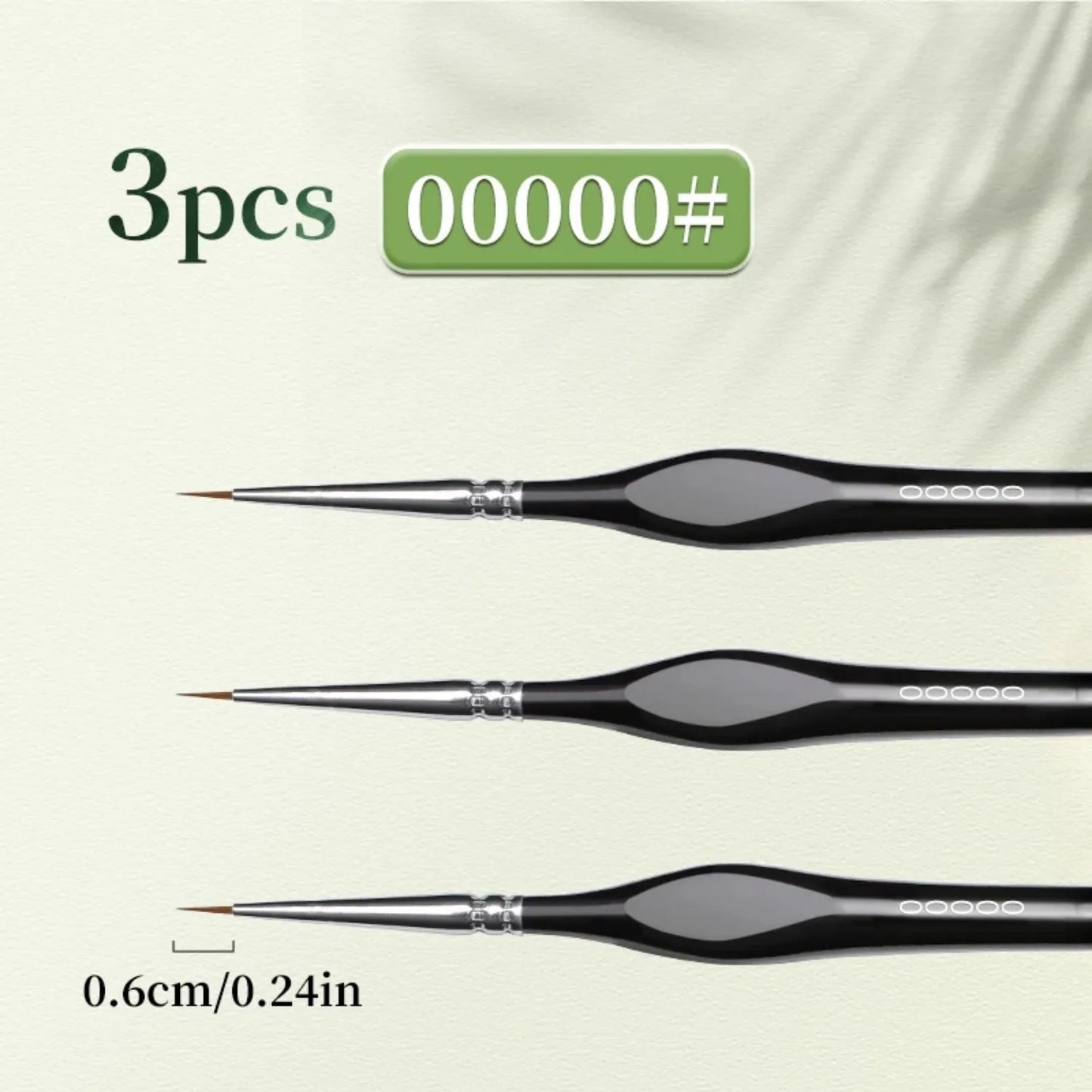 Fine Tip Paint Brush Set – For Acrylic, Models & Miniatures - ARTORIA