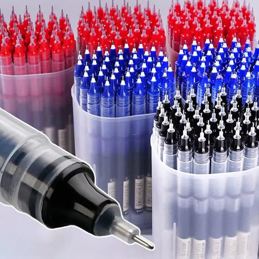 FAST DRYING 10pcs/set 0.5mm Roller Pen Black/Red/Blue ink - ARTORIA