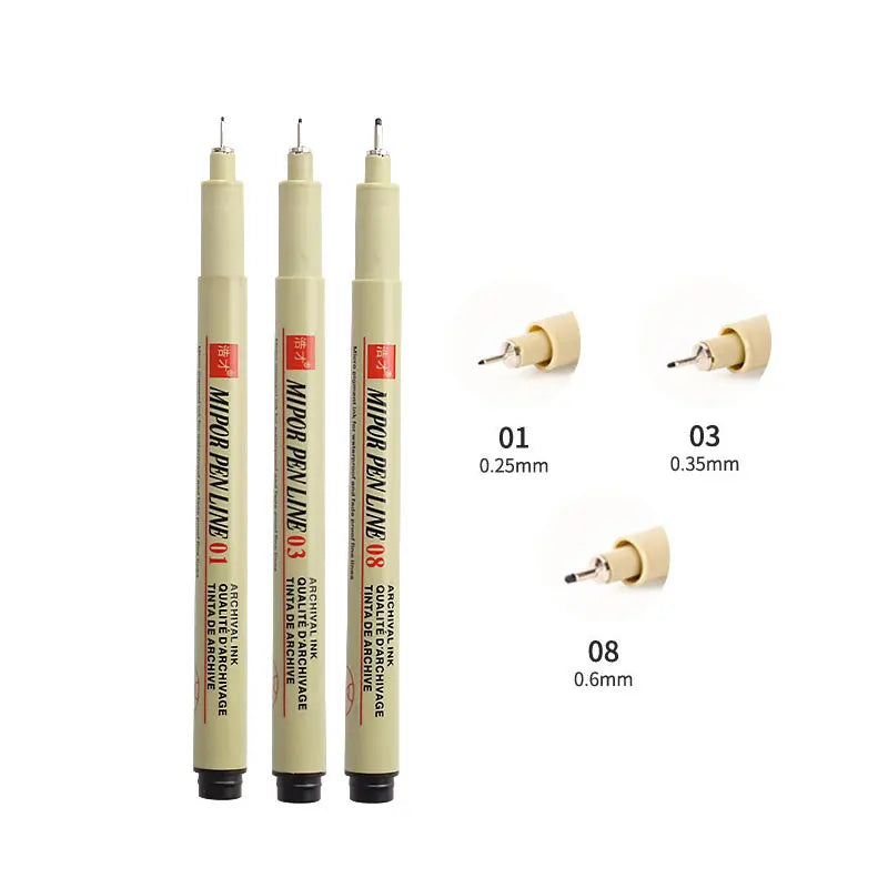 Fineliner Drawing Pen Set – Precision Markers for Manga & Illustration - ARTORIA