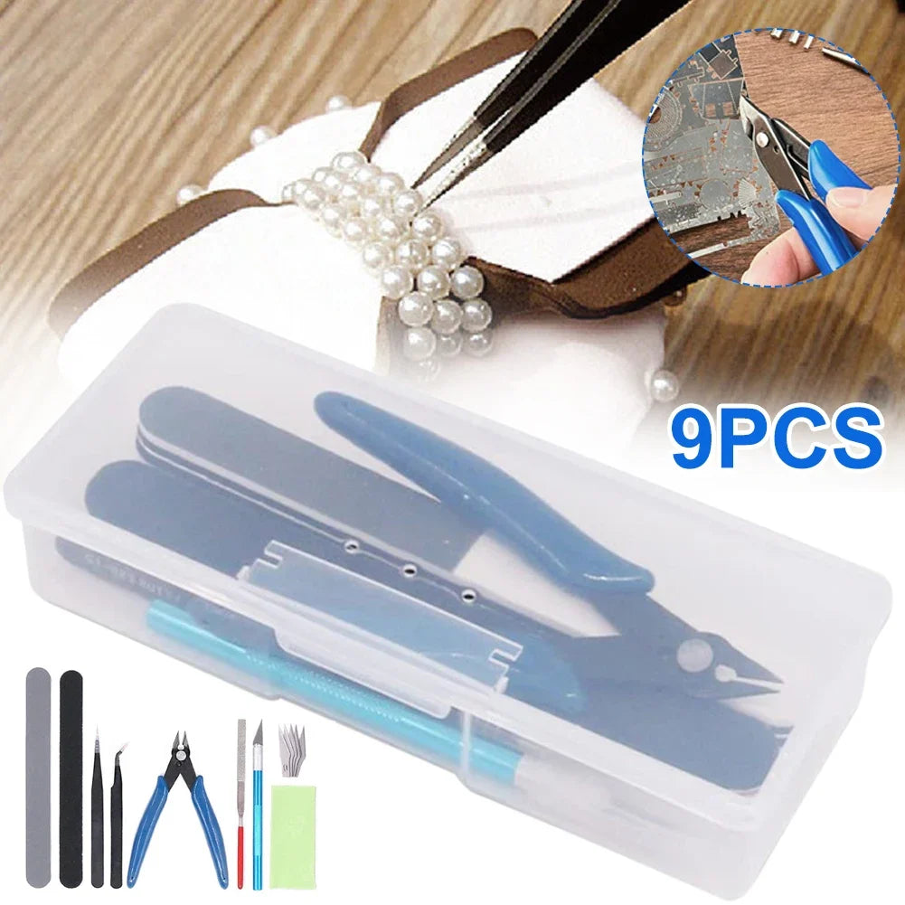 9pcs Basic DIY Tools for Gundam Model Build