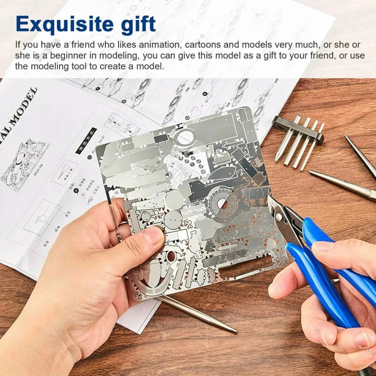 9pcs Basic DIY Tools for Gundam Model Build