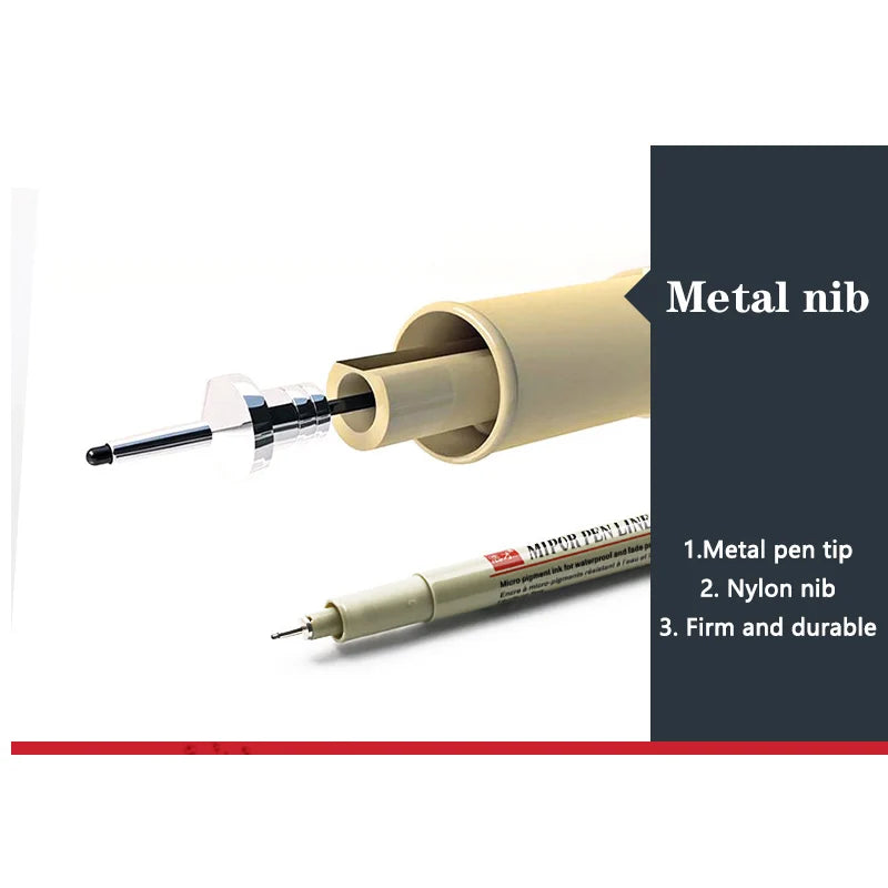Fineliner Drawing Pen Set – Precision Markers for Manga & Illustration - ARTORIA