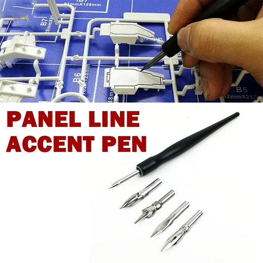 Hobby Tool Panel Line Accent Pen Assembly Model Tool